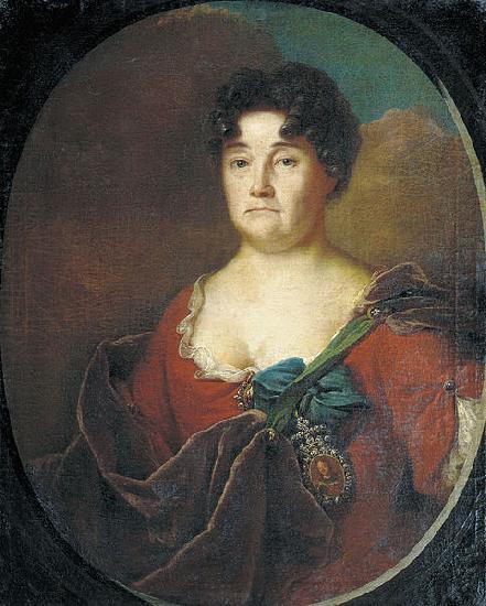 Aleksei Matveev Portrait of Anastasia Golicyna